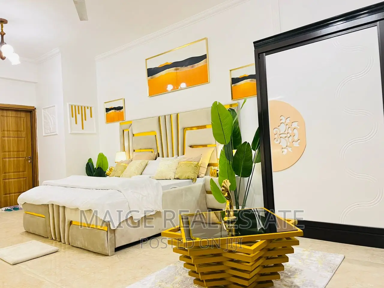 Furnished 3bdrm Apartment in Mikocheni for rent