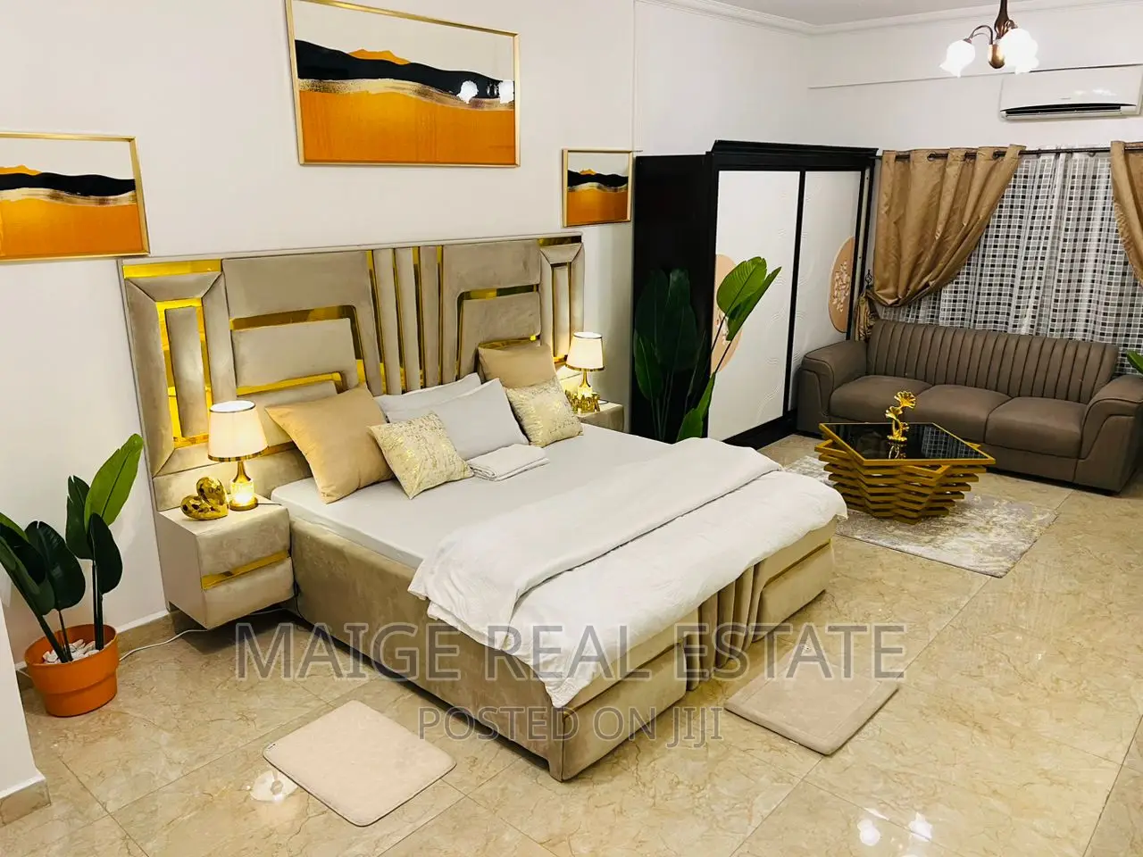 Furnished 3bdrm Apartment in Mikocheni for rent