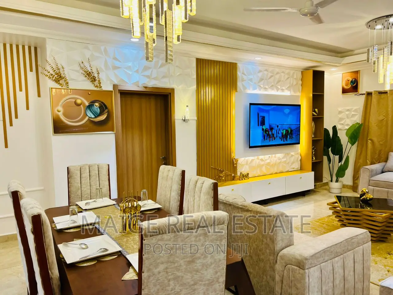 Furnished 3bdrm Apartment in Mikocheni for rent