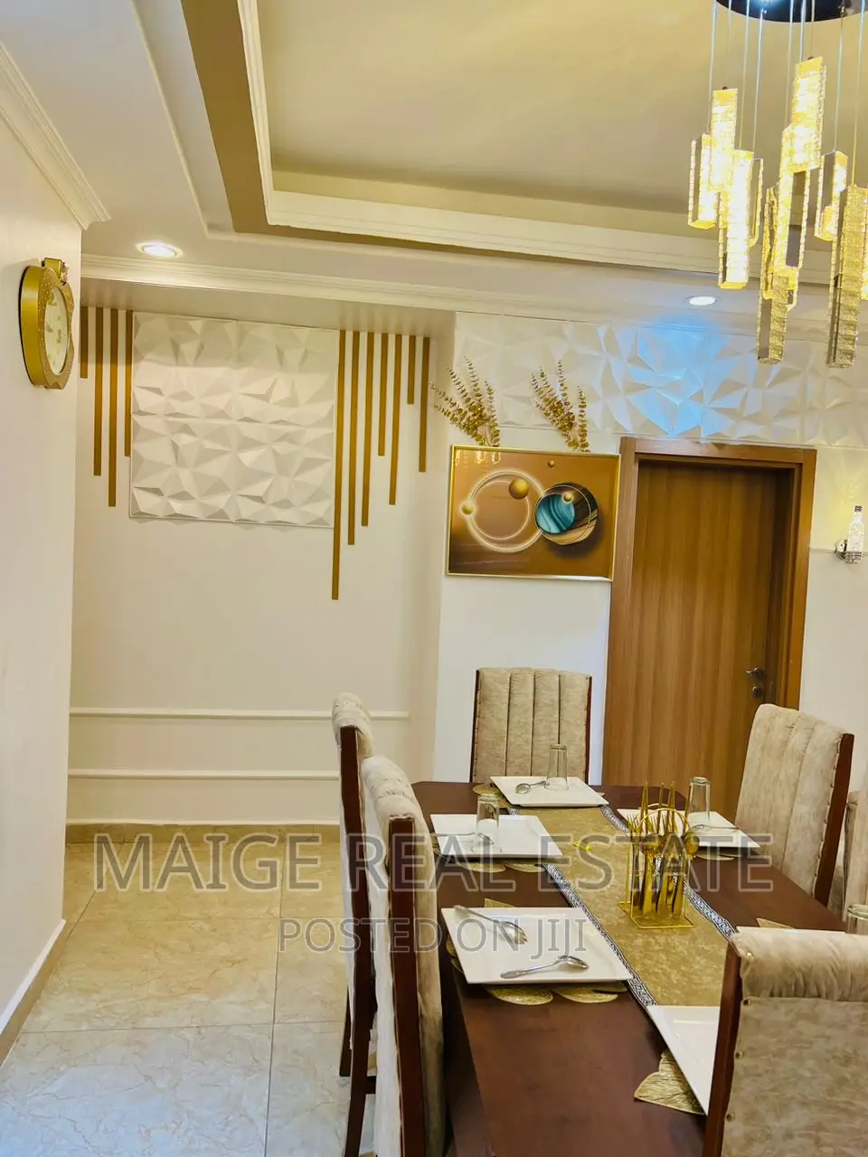 Furnished 3bdrm Apartment in Mikocheni for rent