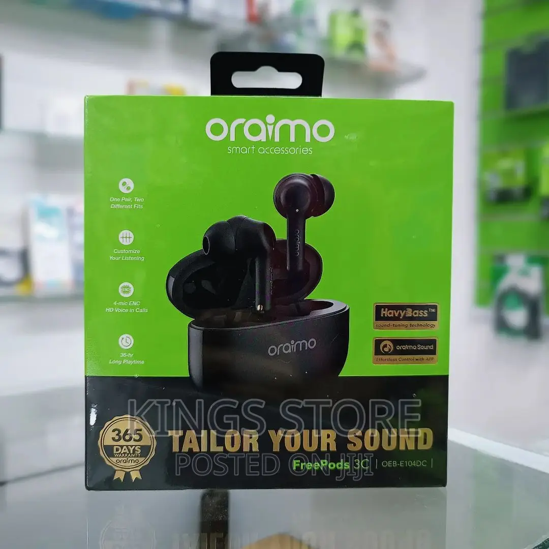 Oraimo Freepods 3C Clear Voice in Calls Long Playtime