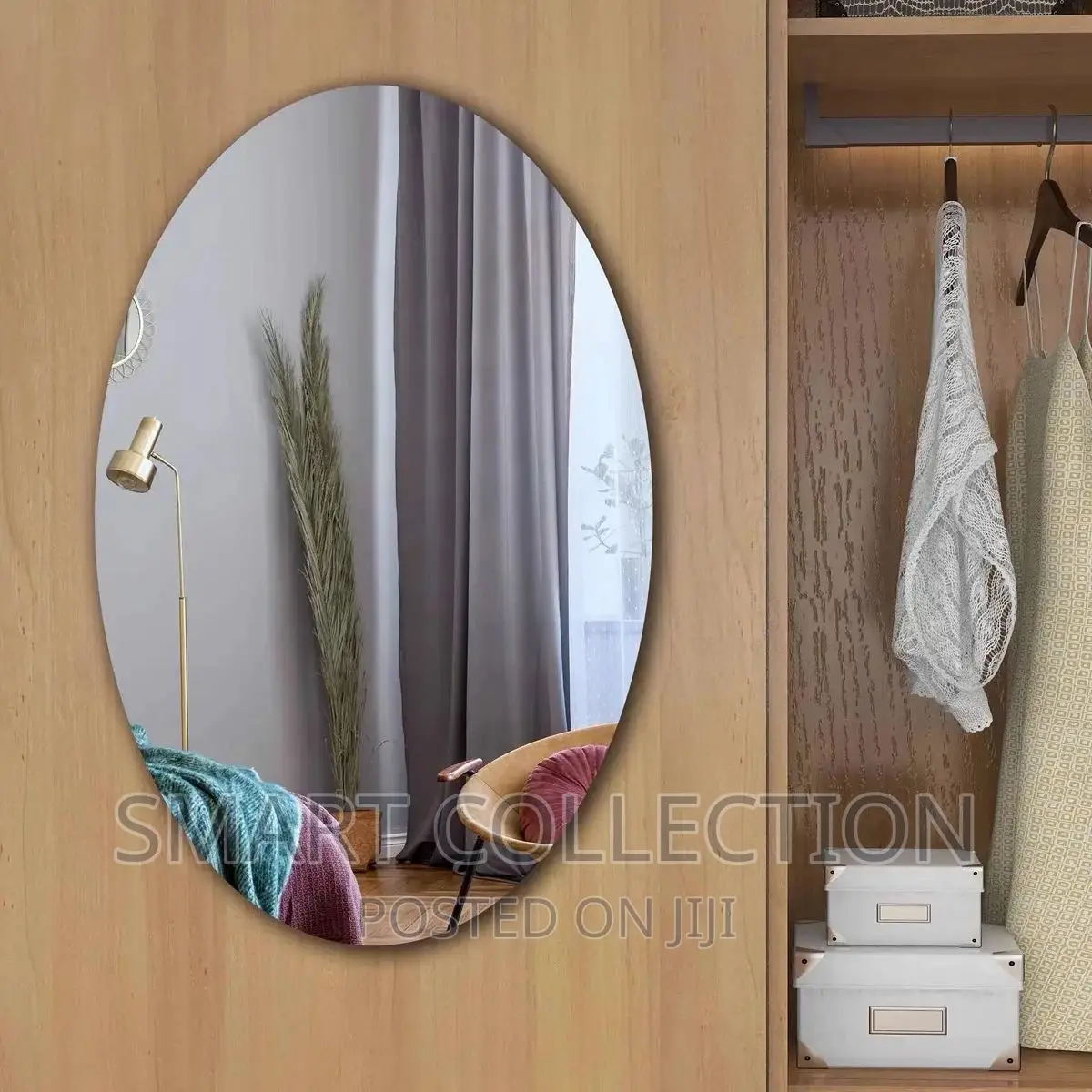Unbreakable Classic Wall Mirror PLASTIC