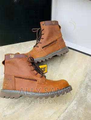 Caterpillar Boots Brown Pure Leather Original