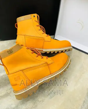 Caterpillar Boots Brown Pure Leather Original