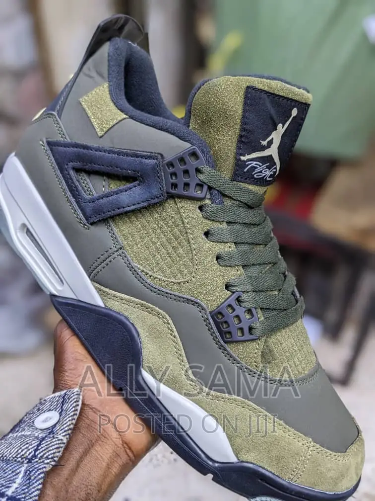 Jordan4 Sneakers Green