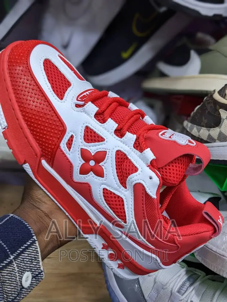 Mens Sneakers Louis Vuitton RED