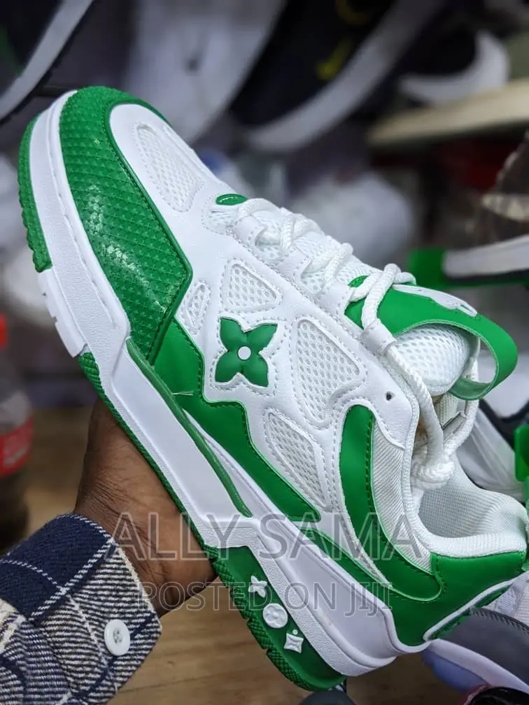 Mens Sneakers Louis Vuitton Green