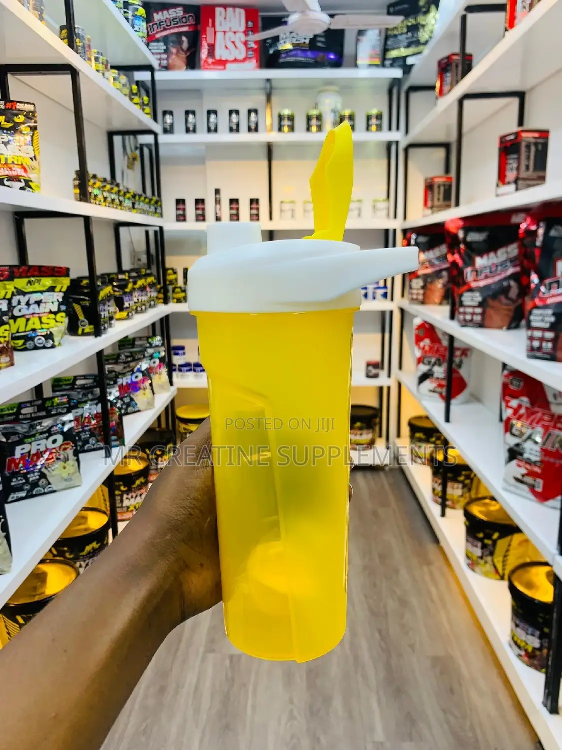 Protein Shaker Plastic Bottle for Pre Post Workout
