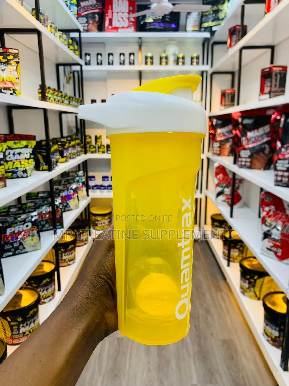 Protein Shaker Plastic Bottle for Pre Post Workout