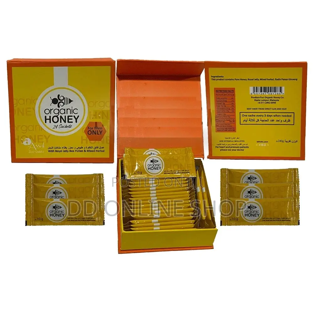 Organic Honey for Better Sex