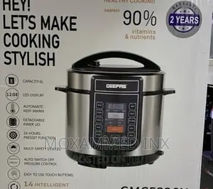Geepas Digital Multicooker 6L