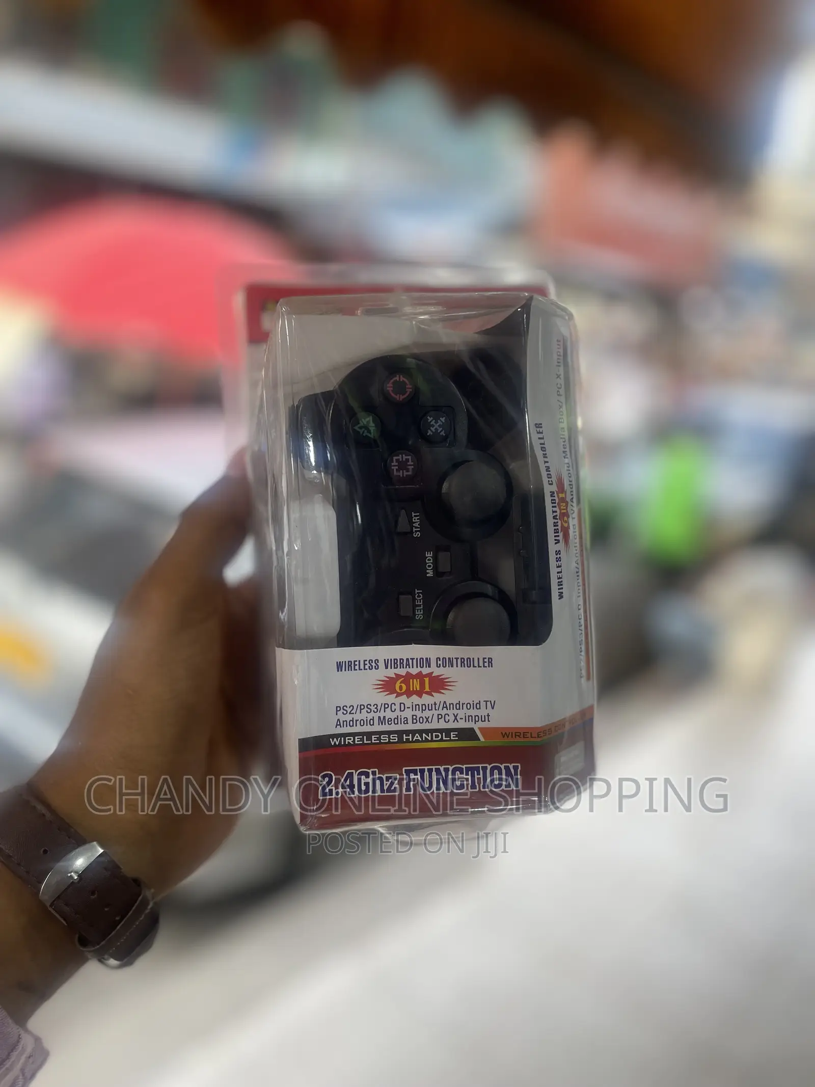 WIRELESS VIBRATION CONTROLLER 6 in 1