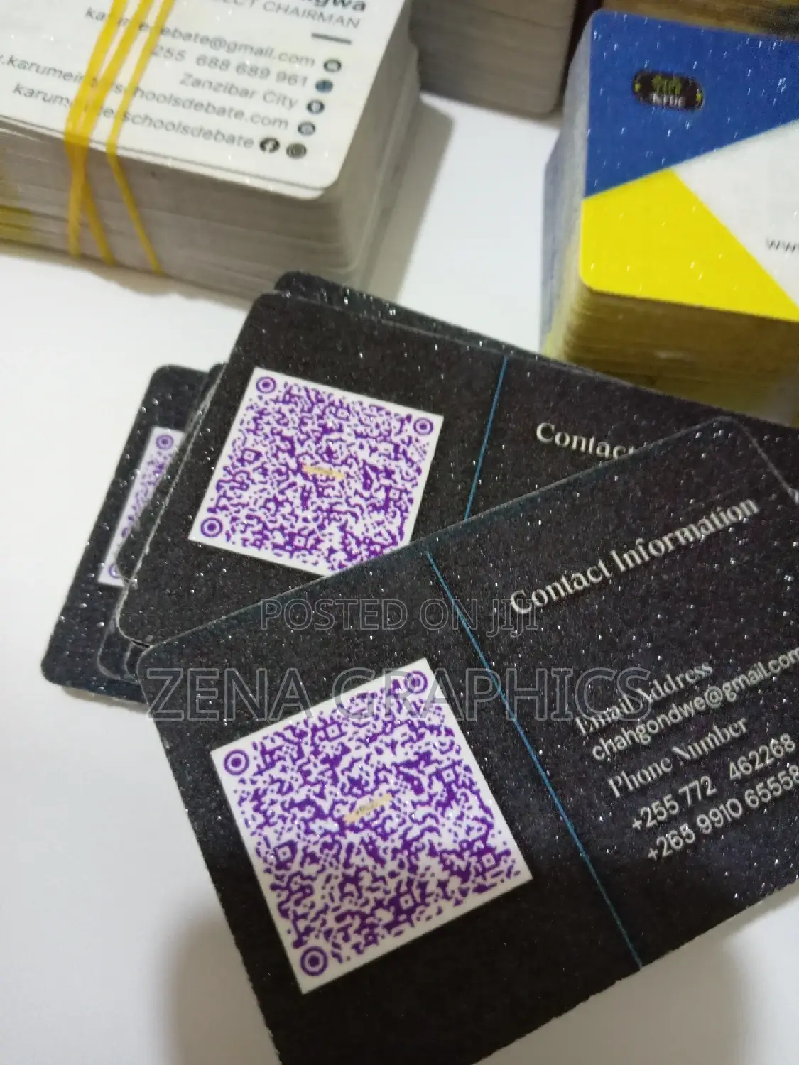 Sugar Material Business Cards