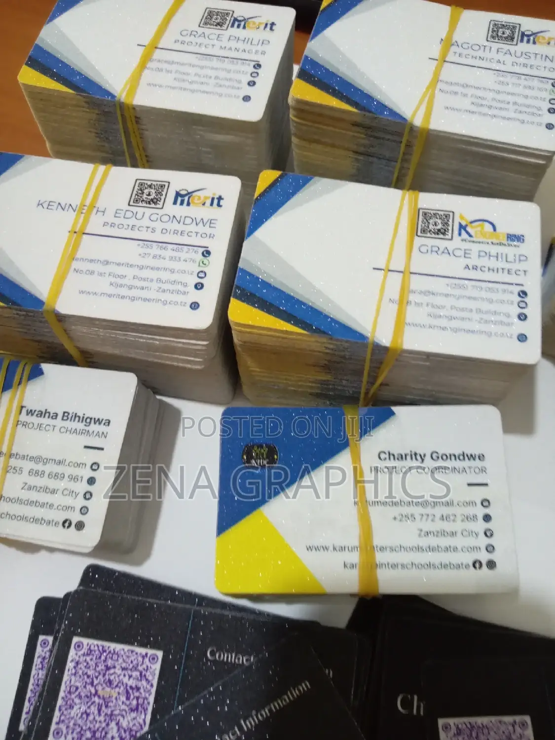Sugar Material Business Cards