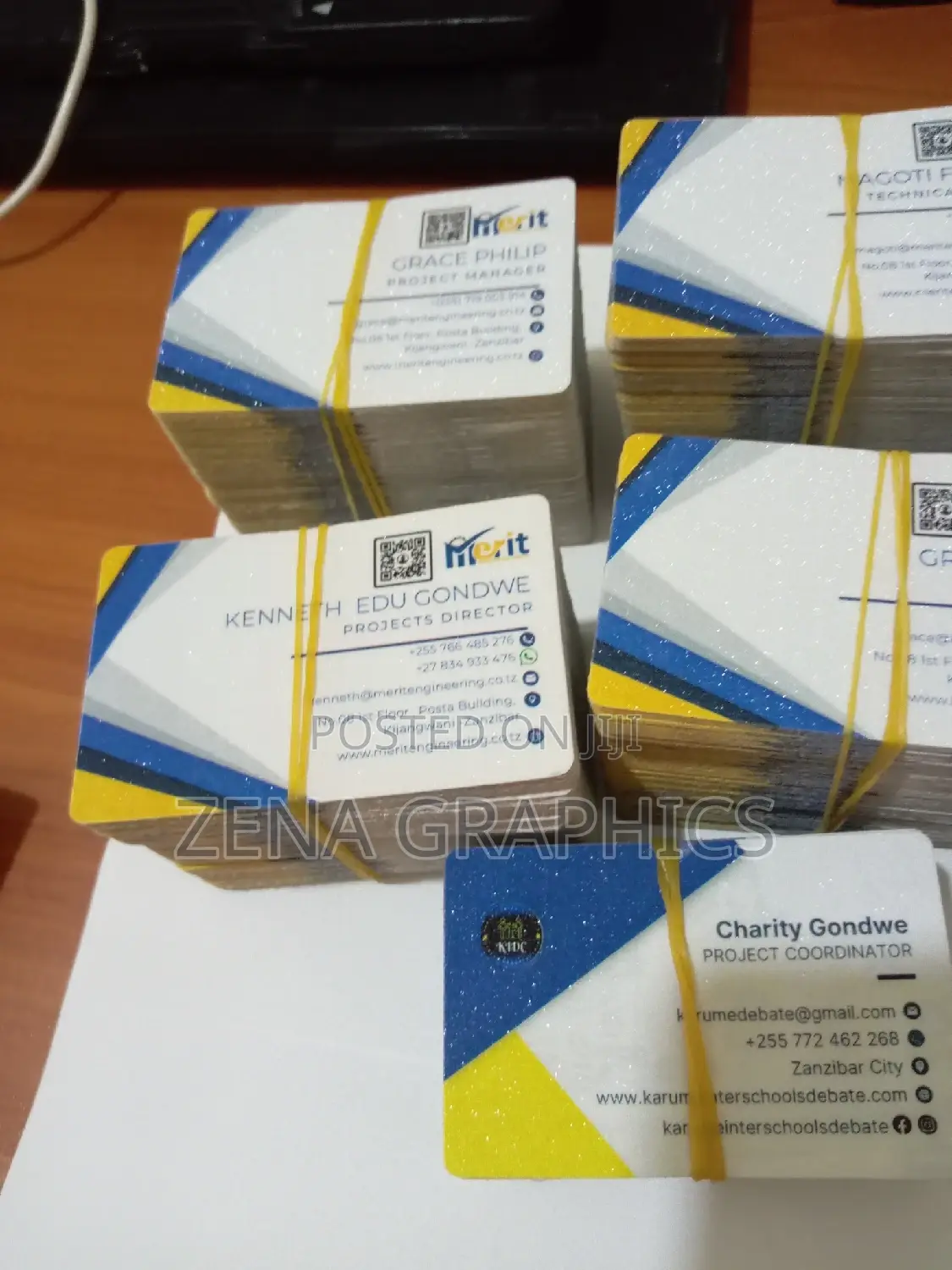 Sugar Material Business Cards