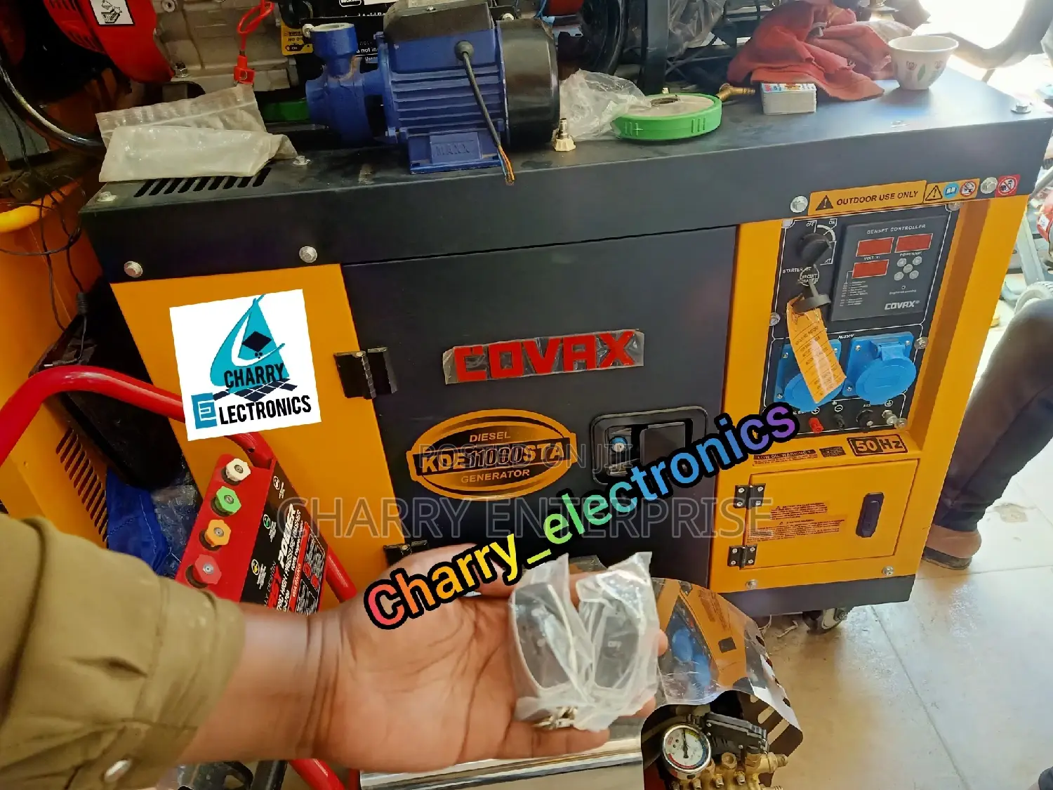 ORIGINAL COVAX Diesel Generator 10KW With Remote KDE11000STA