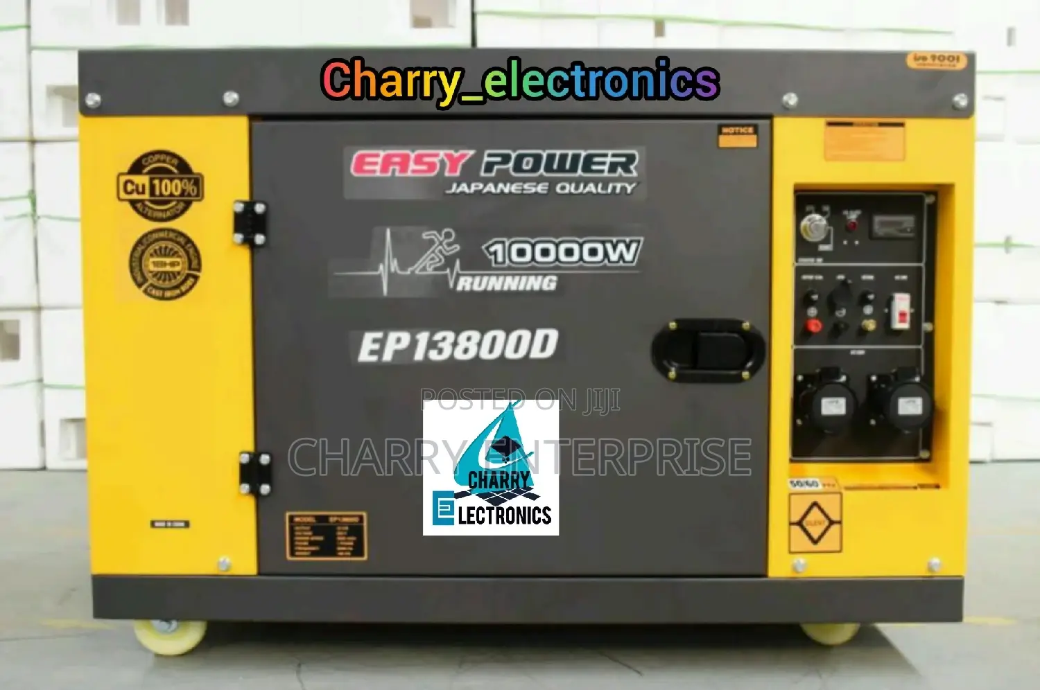 ORIGNL Easy Power Diesel Generator FRM Japan10kw/Kv Ep13800d