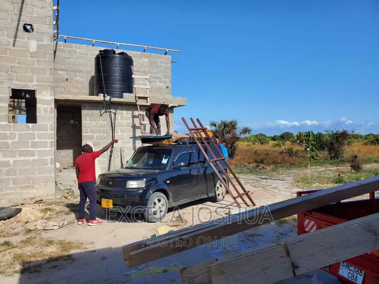 Eneo Lina Nyumba Haijaisha Linauzwa Kigamboni Pemba Mnazi