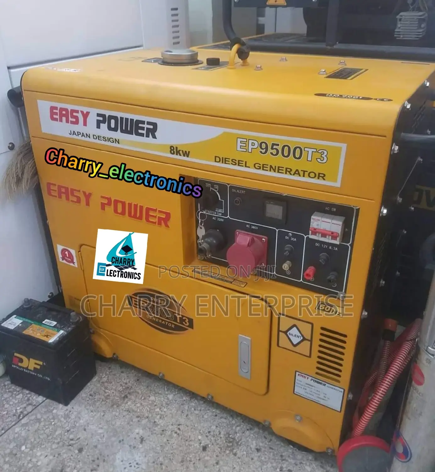 Original Easy Power Diesel Silent Generator From Japan8kw