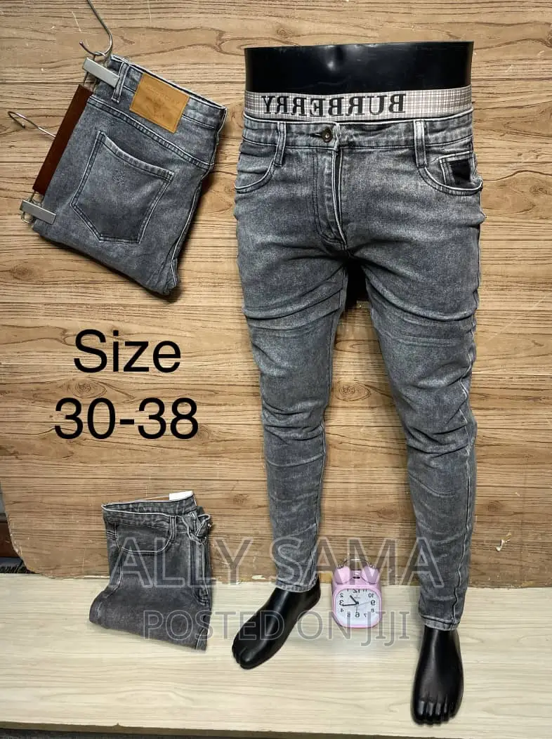 Mens Jeans Slimfit Gray
