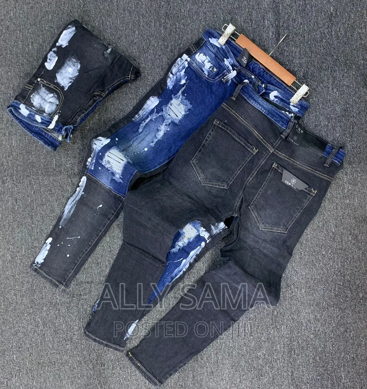 Mens Jeans Crayz Blue