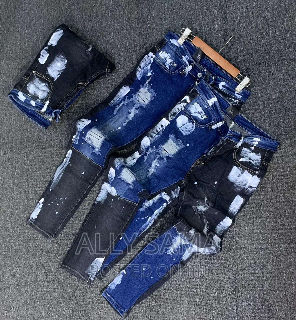 Mens Jeans Crayz Blue