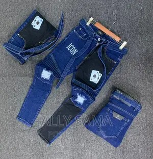 Mens Jeans Crayz Blue