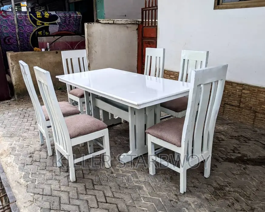 Dinning Table Ya Viti 6