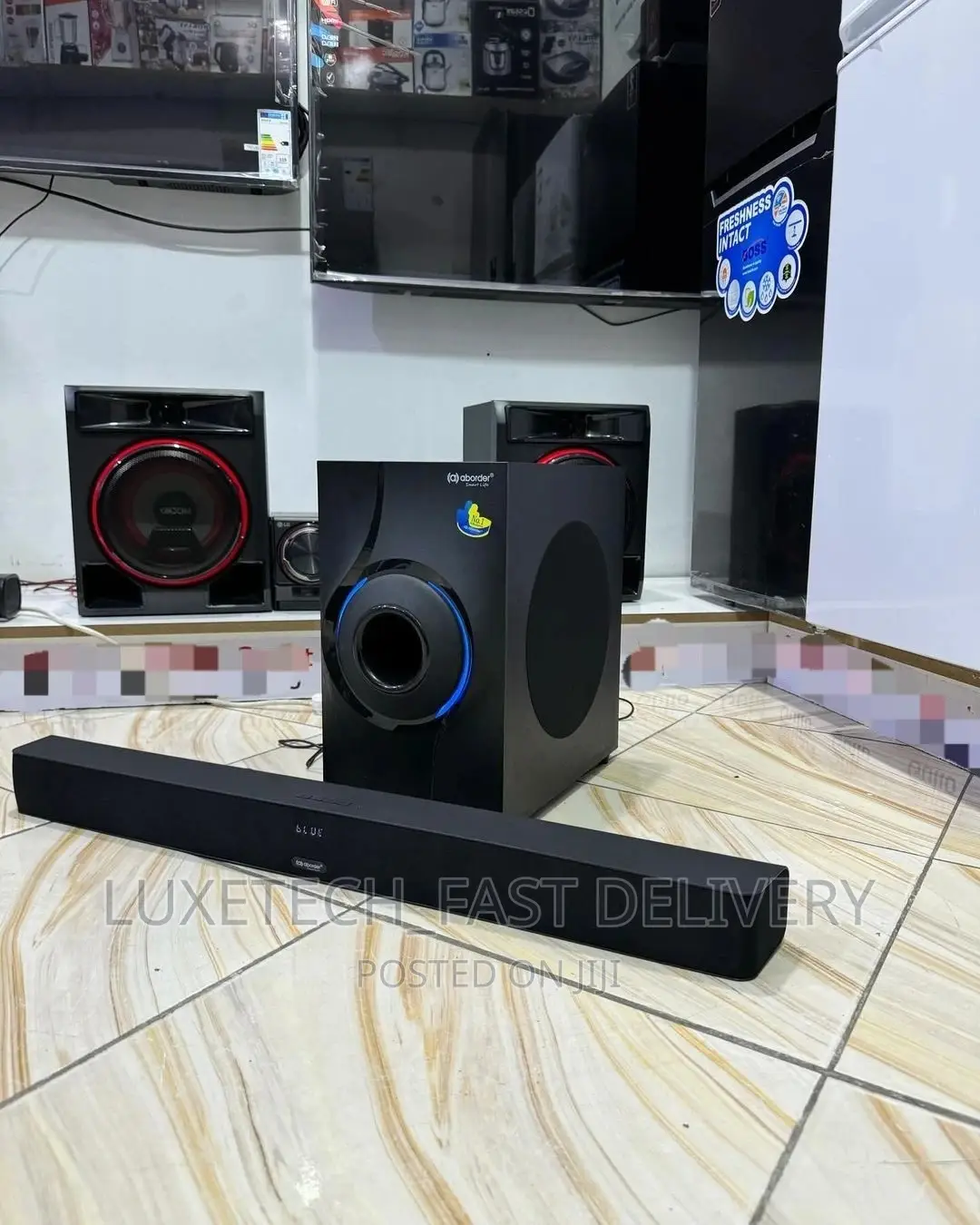 New Aborder Soundbar Super-Bass Multimedia System