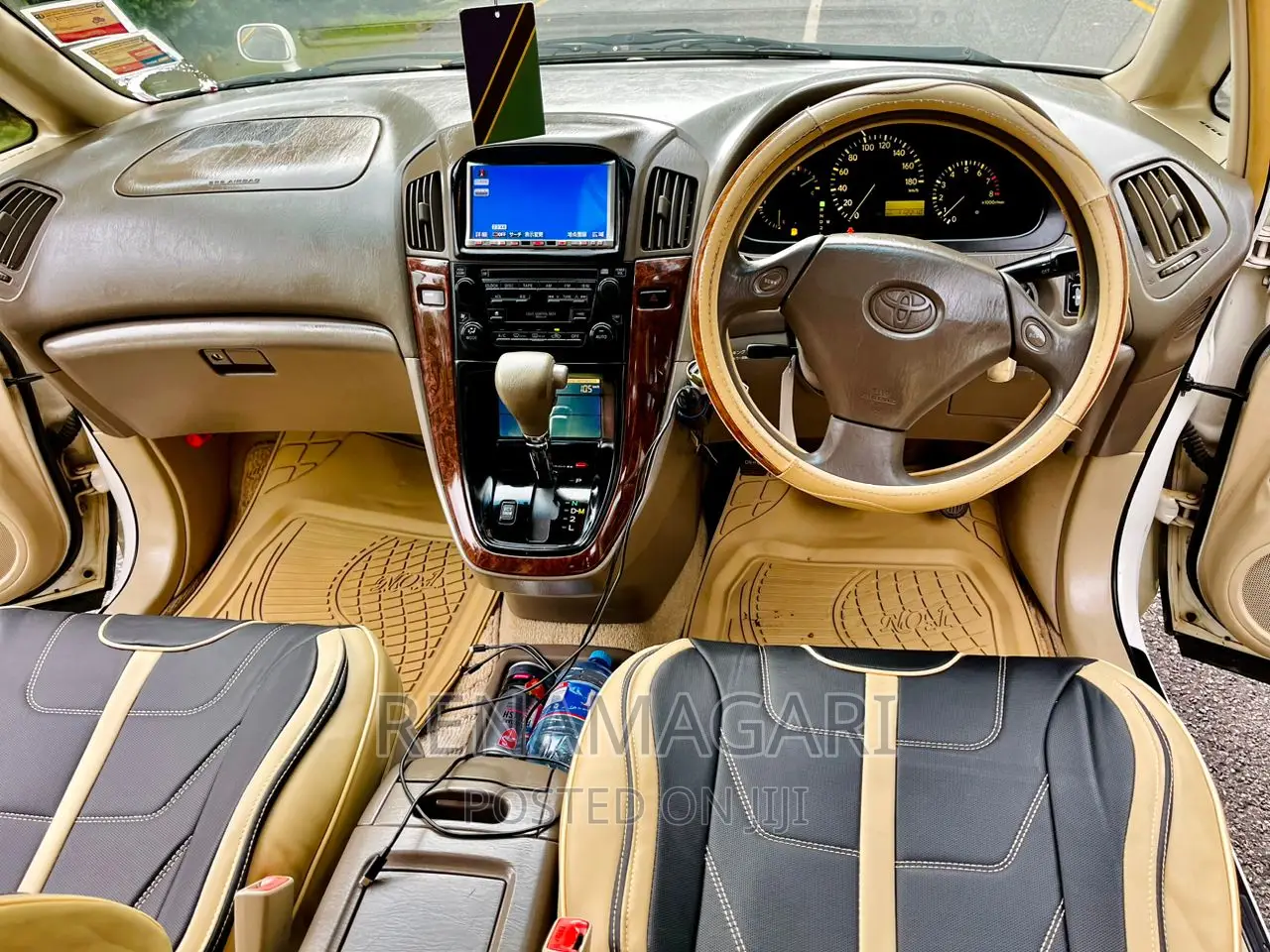 Toyota Harrier 2001 Beige