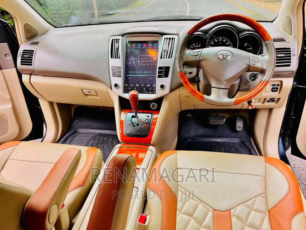 Toyota Harrier 2003 Blue