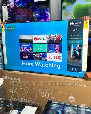 Hisense Inch 58 Smart Uhd TV Frameless