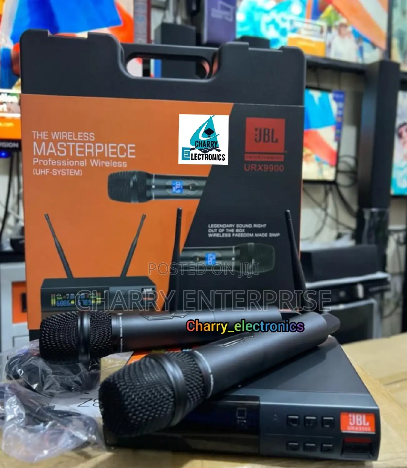 ORIGINAL JBL Wireless Microphone/ MicURX9900100 Distance