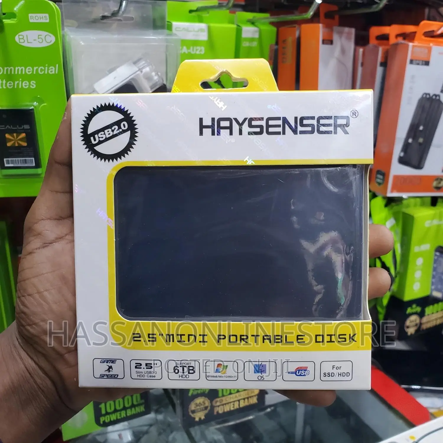 Haysenser 2.5" Mini Portable Disk