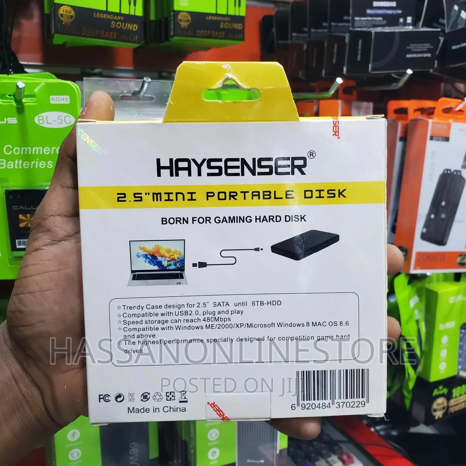 Haysenser 2.5" Mini Portable Disk