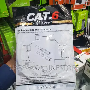 Patch Cord Ethernet Cable 2 Meters Cat 6