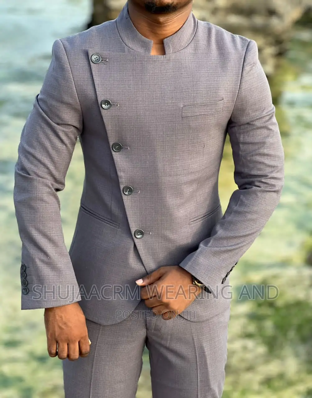 Safari Suti| Kaunda Suti