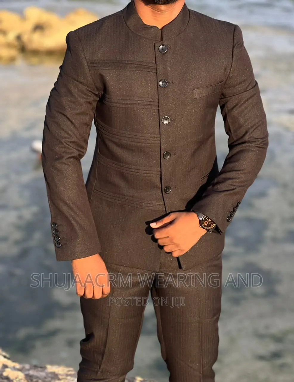 Safari Suti| Kaunda Suti