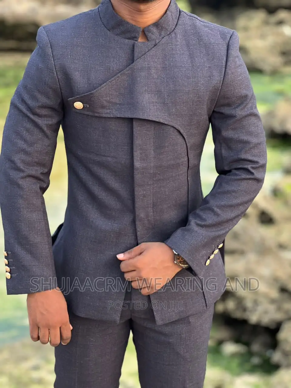 Safari Suti| Kaunda Suti