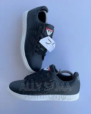 ARMANI Mens Sneakers Black