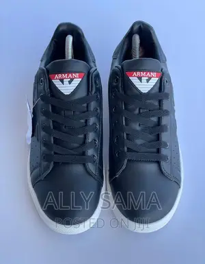 ARMANI Mens Sneakers Black