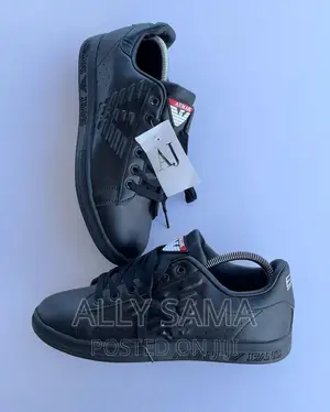 ARMANI Mens Sneakers Black