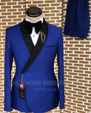 V Style Taxedo Mens Suit