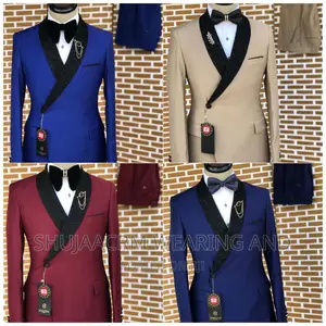 V Style Taxedo Mens Suit