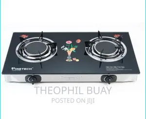Jiko La Gas Plate Mbili Pinetech