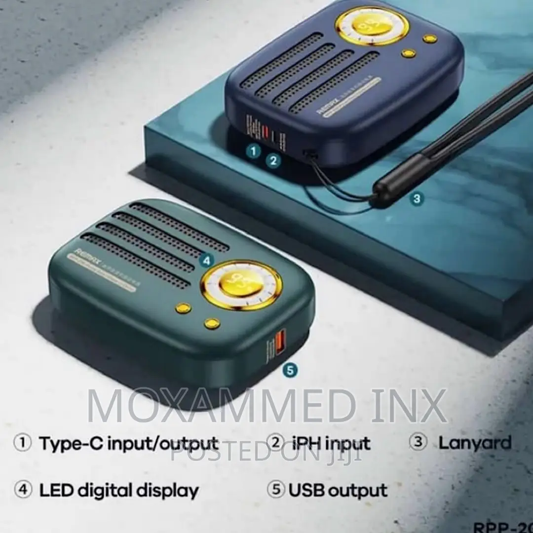 Mini Radio With Digital Display 10000mah Powerbank