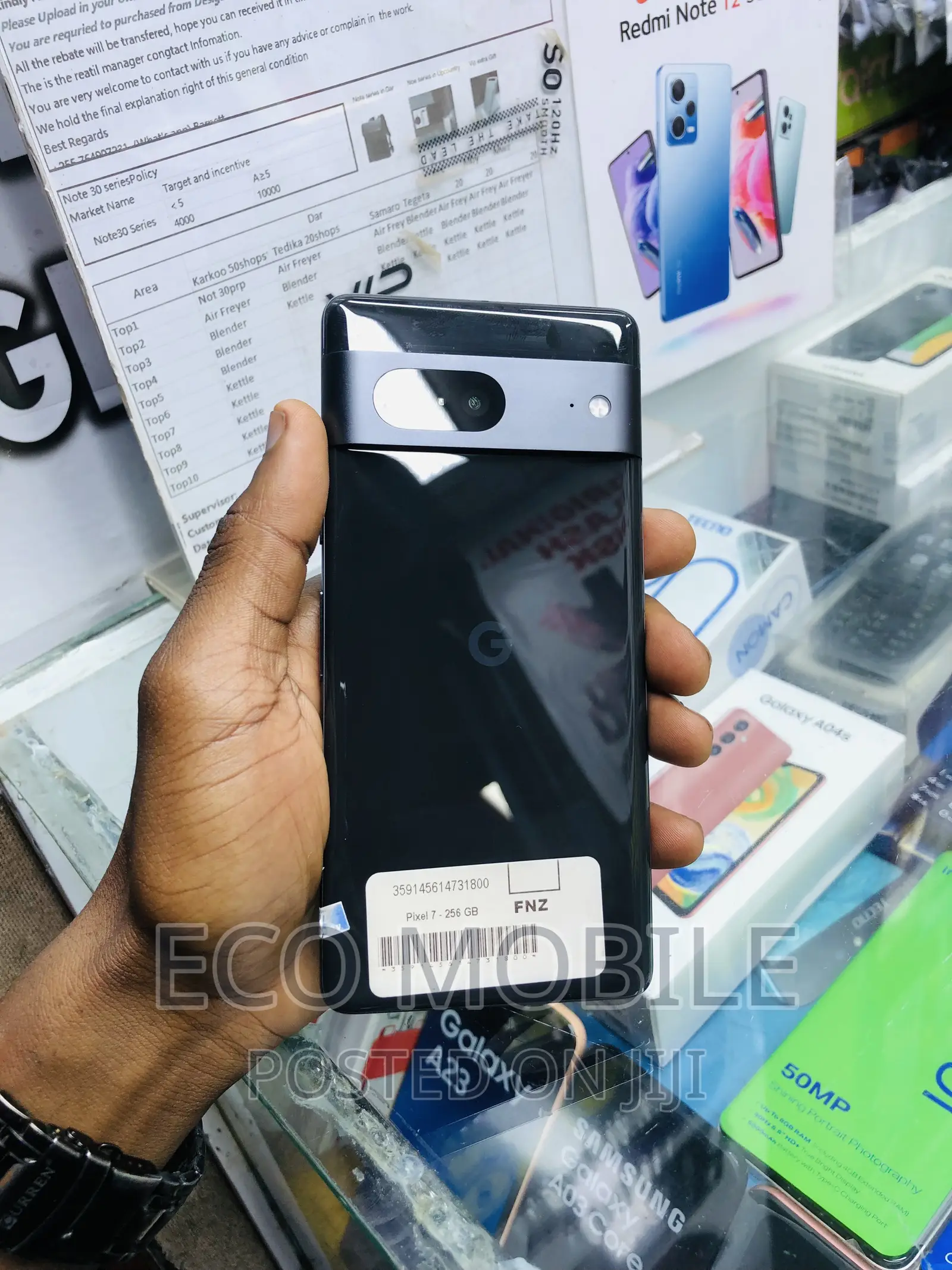 Google Pixel 7 256 GB Black