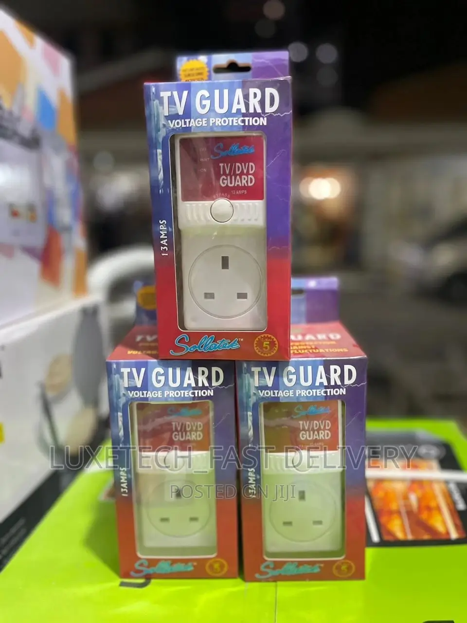 Voltage Protection TV Guard 13amps