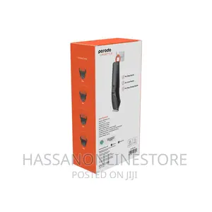Porodo Lifestyle Wide T-Blade Beard Trimmer 4 Combs Included