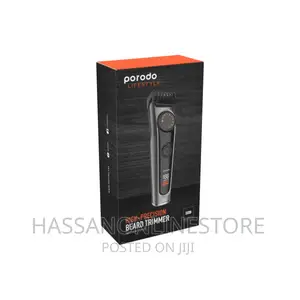 Porodo Lifestyle Beard Trimmer With Digital Display